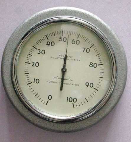 Brooklyn Thermometer Hygrometer - Analog Weather